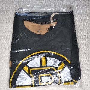 NEW NHL set fun Bruins Boston shirt set men t-shirt /women shirt scarf unisex